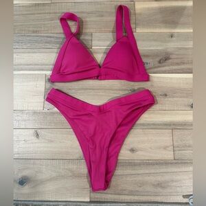 Women's Pink Bikini Set